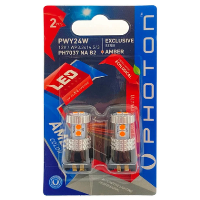 PW24W AMBER EXCLUSIVE SERIE (2'Lİ BLISTER)