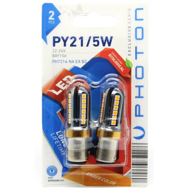 P21/5W AMBER 1016 EXCLUSIVE SERIE (2'Lİ BLISTER)