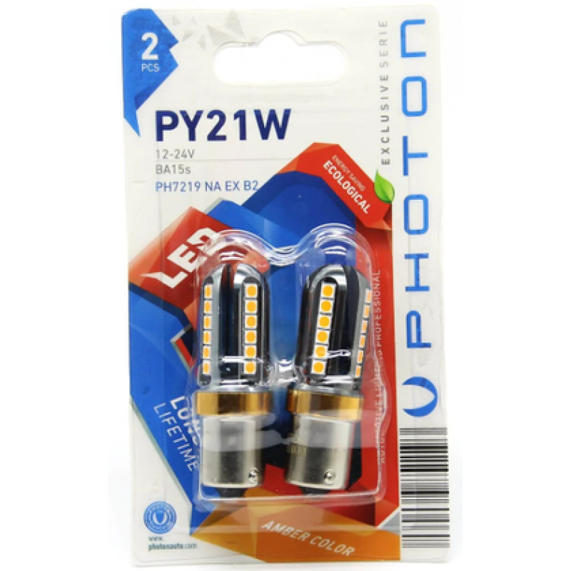 P21W AMBER 93 EXCLUSIVE SERIE (2'Lİ BLISTER)