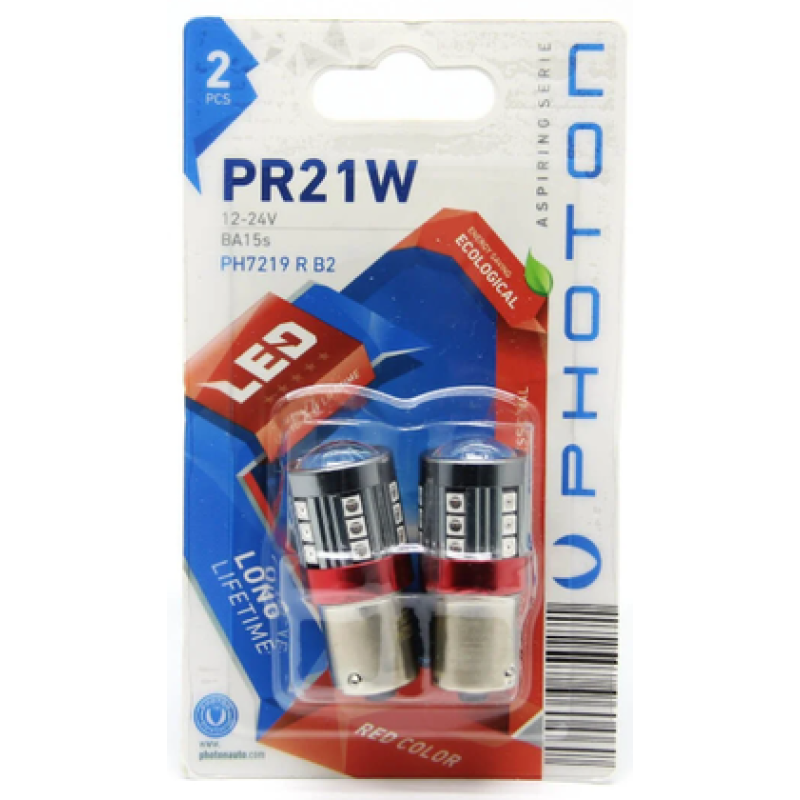 P21W RED 93 LED (2'Lİ BLISTER)