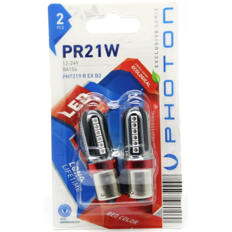 P21W RED 93 EXCLUSIVE SERIE (2'Lİ BLISTER)