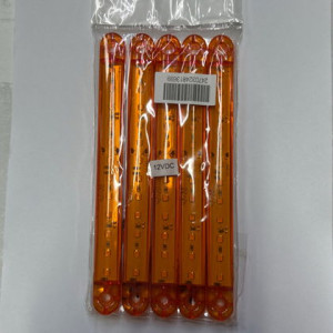 PARMAK LED SLİM TURUNCU 17 CM - 12 LED (12V-24V)