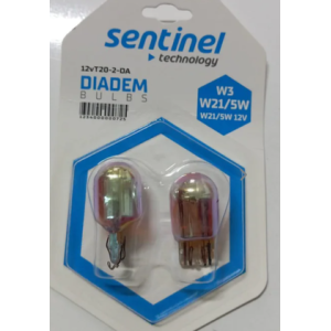 DİADEM T20 ÇİFT DUY AMPÜL 5W-12V SENTİNEL