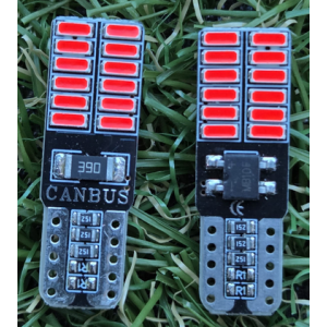 T10 24 LED PARK AMPULÜ CANBUS KIRMIZI VRPRO