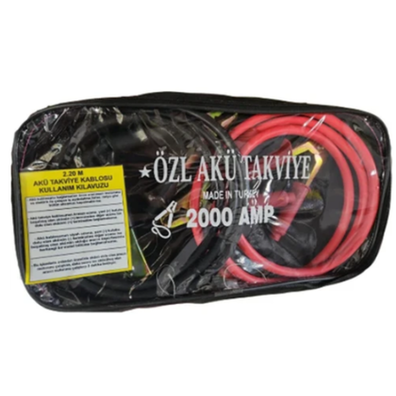TAKVİYE KABLOSU 2000 AMPER (OTOBÜS,KAMYON)