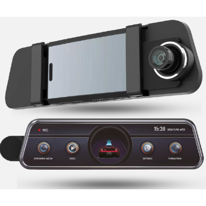 ARAÇ KAYIT KAMERASI 2 KAMERALI 10''DOKUNMATİK ADAS BSD 4K+2K VRPRO VRLENS
