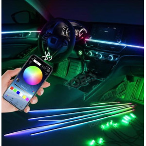 AMBİYANS LED ARAÇ İÇİ ANİMASYONLU 18 LED 64 RENK VRPRO
