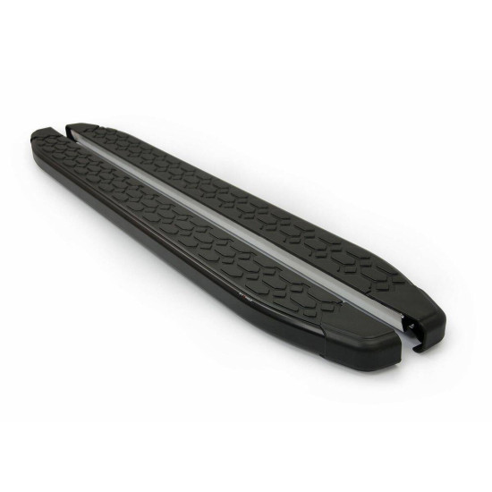 OMSA Jeep Commander Blackline Yan Basamak Siyah 2006-2010 Arası