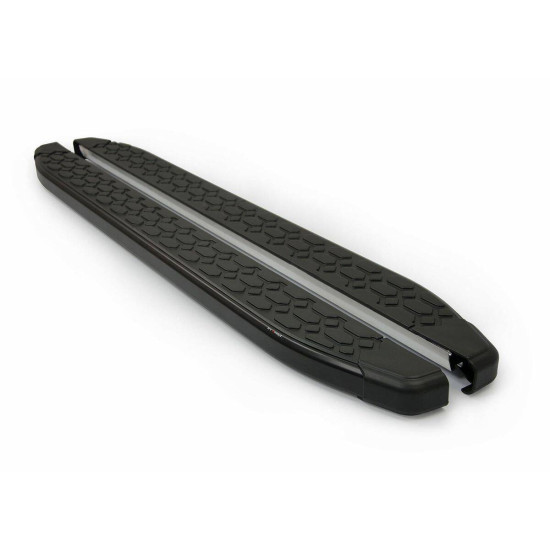 OMSA Jeep Grand Cherokee 3 Blackline Yan Basamak Siyah 2005-2010 Arası