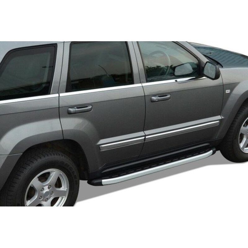 OMSA Jeep Grand Cherokee 3 Proside Yan Basamak Alüminyum 2005-2010 Arası