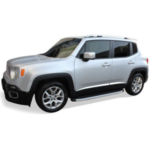 OMSA Jeep Renegade Blackline Yan Basamak Alüminyum 2014 ve Sonrası
