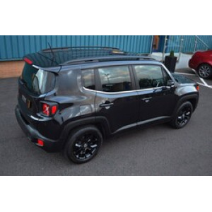 OMSA Jeep Renegade Siyah Krom Reflektör Çerçevesi 2 Parça 2014 ve Sonrası