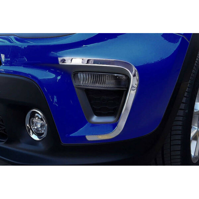 OMSA Jeep Renegade Krom Sis Farı Çerçevesi 2 Parça 2019 ve Sonrası