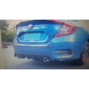 Honda Civic Fc5 Honda Arka Difizör 2021+ Boyasız