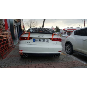 Audi A3 Sedan Spoyler 2003-2019 Boyasız
