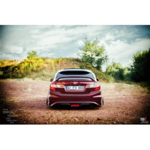 Honda Civic Özel T. Modulo Arka Difizör 2021+ Boyasız