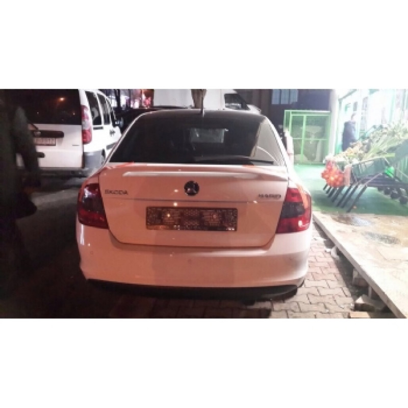 Skoda Rapid RS Spoyler 2012-2019 Boyasız