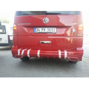 Volkswagen T7 Difizörlü Arka Tampon Eki 1. Model Boyasız
