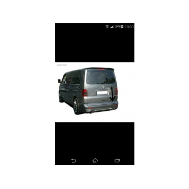 Volkswagen T6 Bagaj Alti Spoyler 2002-2023 Boyasız