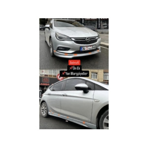 Opel Astra K Kanalli Marşpiyel 2015-2021 Boyasız
