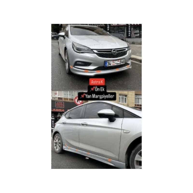 Opel Astra K Kanalli Marşpiyel 2015-2021 Boyasız