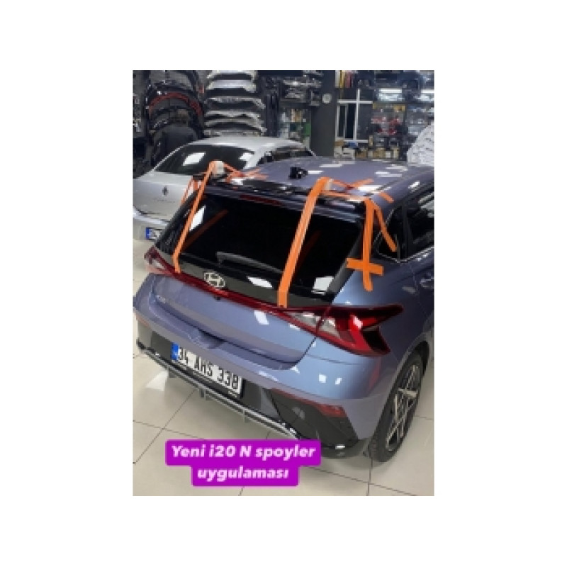 Hyundai I20 + Hundai İ20 N Spoyler 2007-2014 Boyasız