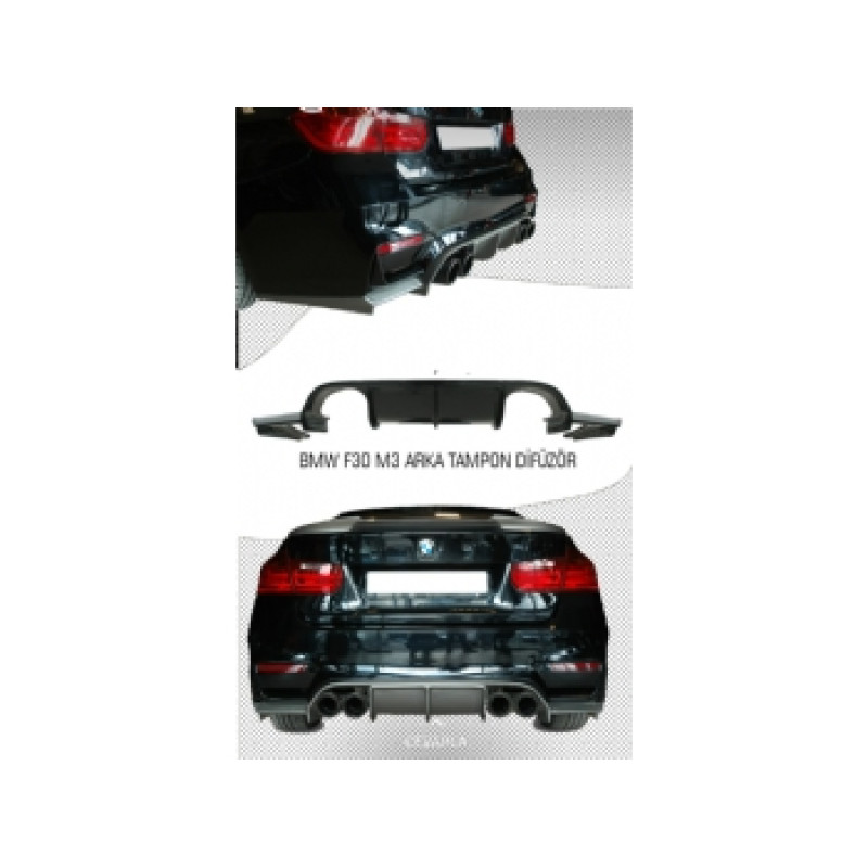 Bmw F30 Vorsteiner Arka Difizör 2003-2019 Boyasız