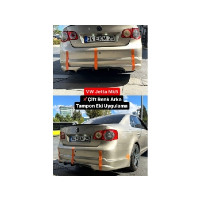 Volkswagen Jetta 2010 Eski Jetta Arka Karlik Boyasız