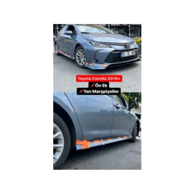 Toyota Corolla Toyota Ön Ve Yan 1991-2000 Boyasız