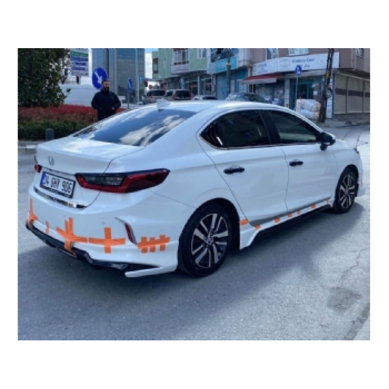 Honda City Marşpiyel Arka Karlik 2020+ Boyasız