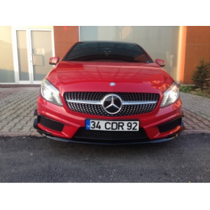 Mercedes A Serisi W176 Aserisi Ön Tampon Kaşlari 2002-2023 Boyasız