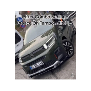Citroen Berlingo Ön Tampon Alti Lip 1996-2008 Boyasız
