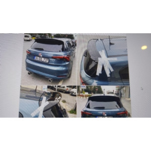 Fiat Egea HB Spoyler 2015+ Boyasız