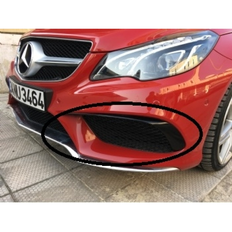 Mercedes E Coupe Serisi W207 Ön Tanpon Kaşlari 2 Parça 2006-2014 Boyasız