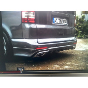 Volkswagen T6 Difizörlü Arka Tampon Eki 2002-2023 Boyasız