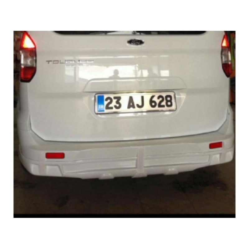 Ford Tourneo Courier Arka Tampon Alti 2014-2017 Boyasız