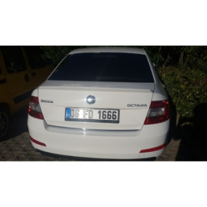Skoda Octavia 2016 Oktavia Geniş Anatomik Spoyler Boyasız