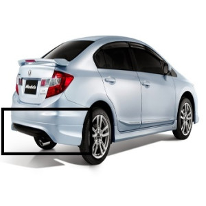 Honda Civic Modulo Arka Karlik 2021+ Boyasız