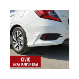 Honda Civic Fc5 Honda Arka Tanpon Alti Flap Sağ Sol 2021+ Boyasız