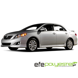 Toyota Corolla Sedan 2011 Corolla Body Kit Boyasız