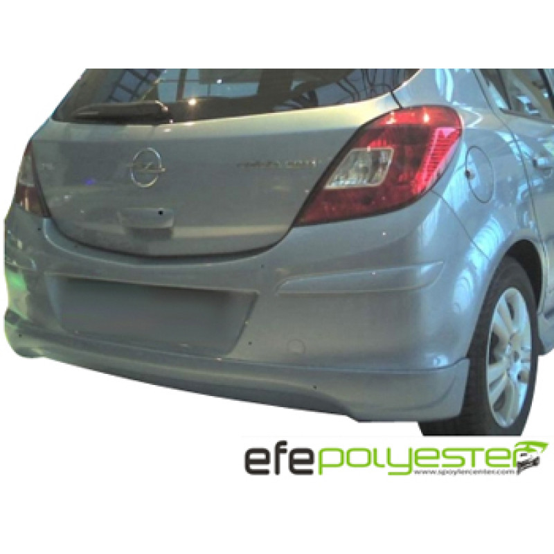 Opel Corsad Corsa D Arka Body Kit 2006-2015 Boyasız