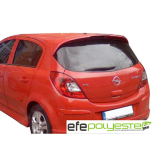 Opel Corsad Corsa D Spoyler 2006-2015 Boyasız
