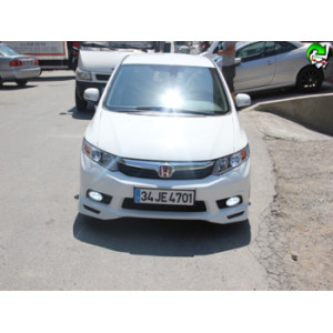 Honda Civic Honda Civic Özel Tasarim Ön Tampon Alti2 Parça 2021+ Boyasız