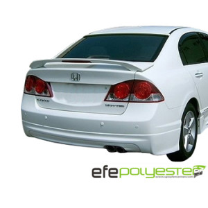 Honda Civic 2011 Civic Işikli Spoyler Boyasız