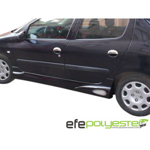 Peugeot 206 Yan Marşpiyel 1998-2012 Boyasız