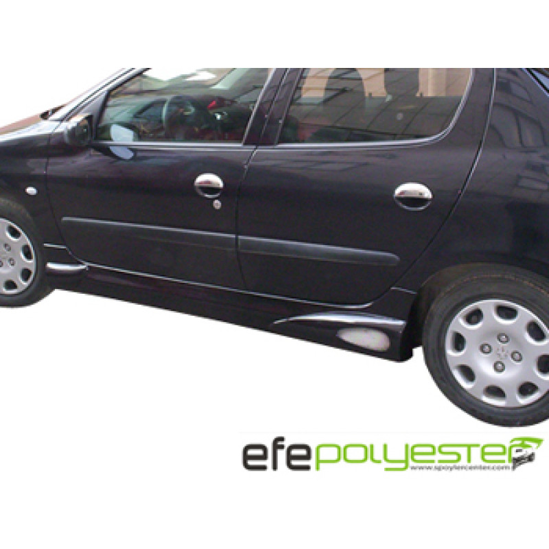 Peugeot 206 Yan Marşpiyel 1998-2012 Boyasız