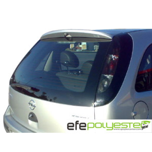 Opel Corsac Corsa C Spoyler 2000-2006 Boyasız