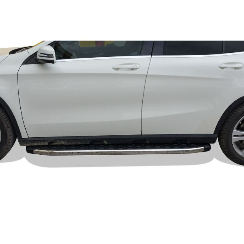 OMSA Mercedes GLA Class Blackline Yan Basamak Krom 2013 ve Sonrası