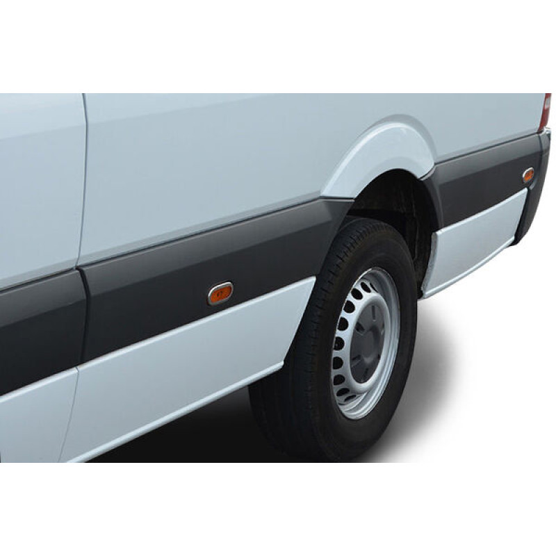 OMSA Mercedes Sprinter W906 Krom Yan Reflektör Çerçevesi 6 Parça 2006-2018 Arası