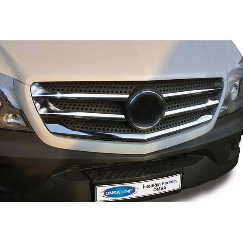 OMSA Mercedes Sprinter W906 Krom Ön Panjur 5 Parça 2014-2018 Arası